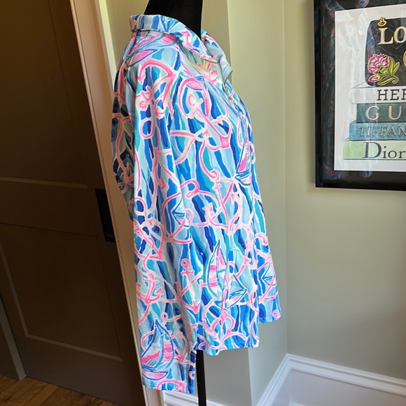 NWT Lilly Pulitzer UPF 50+ Skipper Popover - XL - Picture 2 of 7